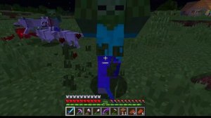 КАК ПОЙМАТЬ ЗОМБИ-ЖИТЕЛЯ #майнкрафт #Minecraft