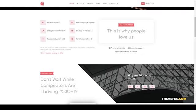 Pzaop - Multipurpose Joomla Template minimal 8 Website Builder смотреть онлайн
