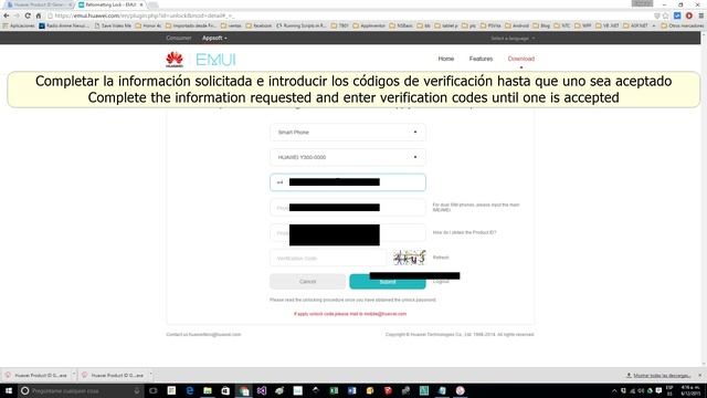 Code unlock bootloader/Código desbloqueo bootloader Huawei (04-2017) смотреть онлайн