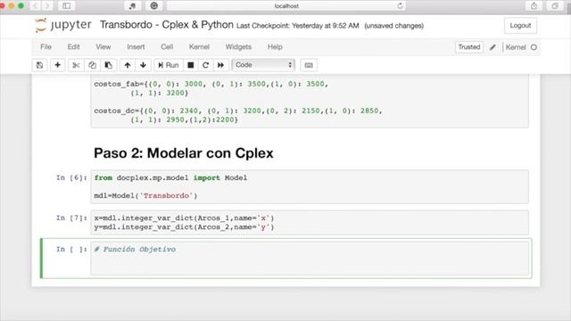 Tutorial - 3 | Cplex & Python | Transbordo смотреть онлайн