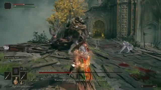 Git Gud in Elden Ring || Margit the Fell Omen walkthrough смотреть онлайн