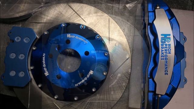 Тормозная система Тюнинг тормозов BMW X6 E71 XDrive 5.0i от hp-brakes.ru смотреть онлайн