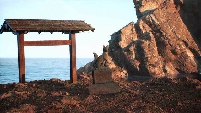 Japanese Statue - Unreal Engine 5 (LUMEN) смотреть онлайн