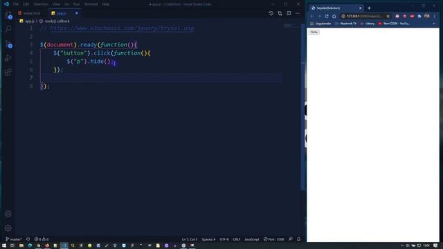 JQuery | 2-Selectors(Seçiciler) смотреть онлайн