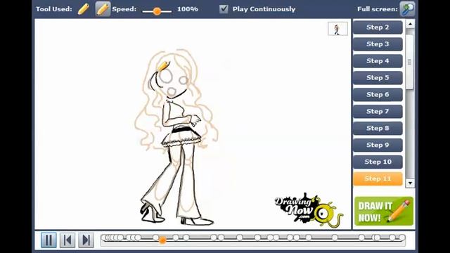 How to draw Yasmin from Bratz смотреть онлайн