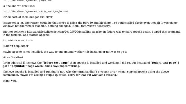 DevOps & SysAdmins: 404 on localhost whith apache on fedora смотреть онлайн