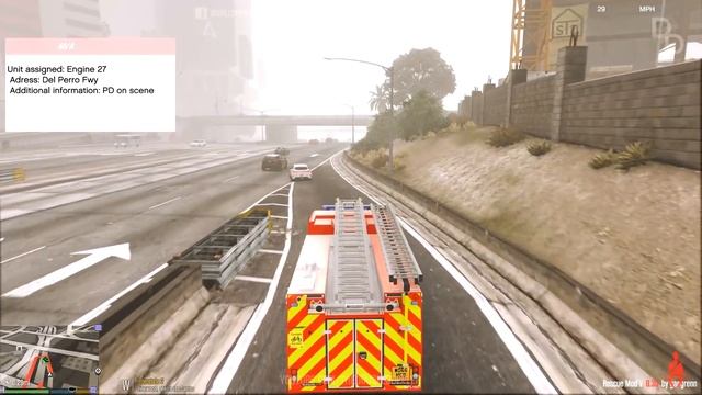 GTA 5 REAL LIFE MOD #15 | LONDON FIRE BRIGADE FIREFIGHTERS! (EMS MOD) смотреть онлайн