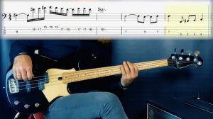 Måneskin - Trastevere - (First bass cover and tabs) #basscover #maneskin