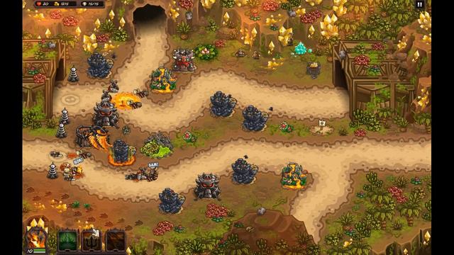 Kingdom Rush Vengeance. Level 30. Passing game. Королевская лихорадка. смотреть онлайн