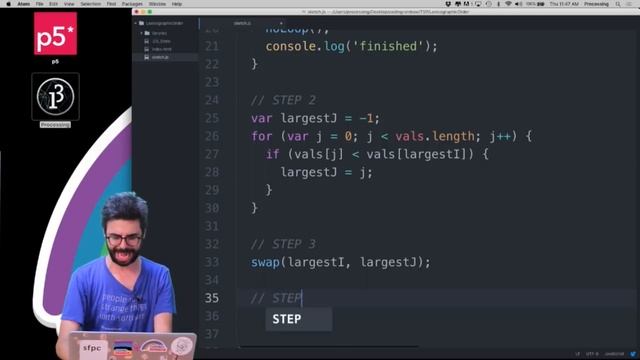 Coding Challenge #35.2: Lexicographic Order смотреть онлайн
