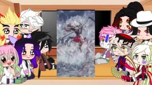 Hashira and Uppermoon + Muzan react to  Dmc 5 Son of Sparda