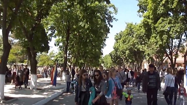 Празднование Дня Победы в Кагуле ! смотреть онлайн