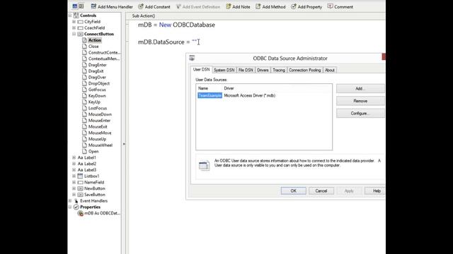 Connecting to Microsoft Access using ODBC смотреть онлайн