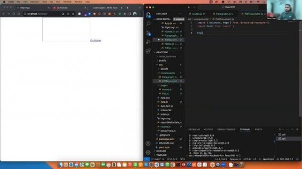 How to create PDF in React under 10 minutes | HTML 2 PDF | REACT to PDF