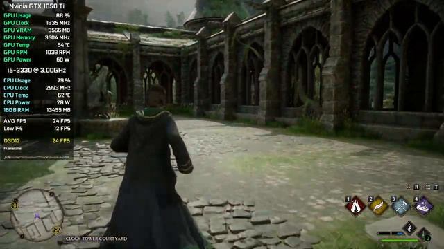 Hogwarts Legacy - GTX 1050 Ti - i5 3330 - All Settings Tested смотреть онлайн