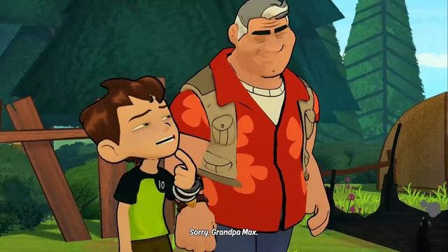 BEN 10 REBOOT | Heatblast shows his power! | Game Cutscene смотреть онлайн