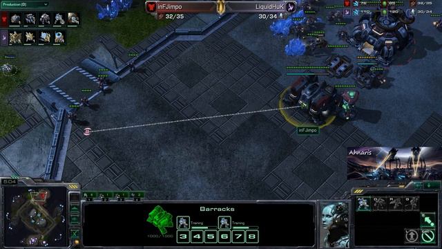 [HD] PvT LiquidHuK v jimpo G1 Starcraft 2 смотреть онлайн