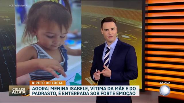 Caso Isabele: câmeras flagraram a mãe e o padrasto com uma mala na qual estaria o corpo da criança смотреть онлайн