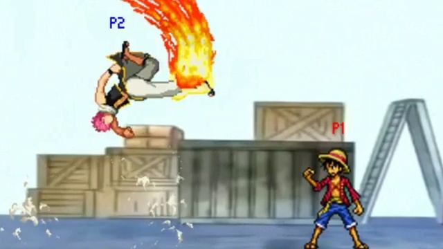 Luffy vs Natsu PixelCombat (java game) смотреть онлайн
