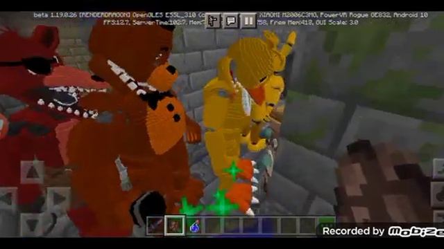 Fnaf Fredbear's Family Diner Addon Max Loqendo Minecraft