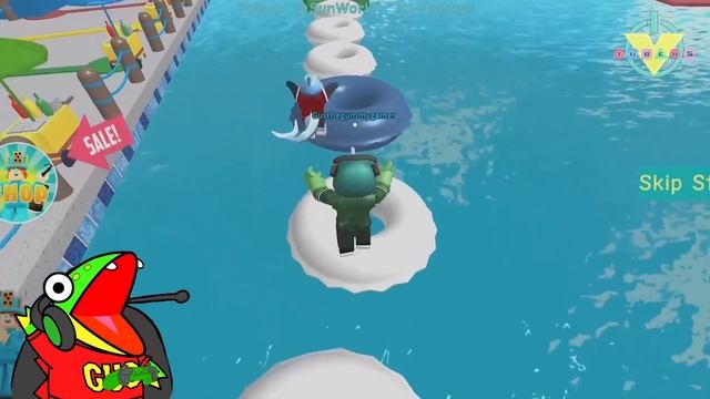 WE MUST ESCAPE THE WATER PARK ! Roblox Obby Let's Play Big Gil Vs. Gus смотреть онлайн