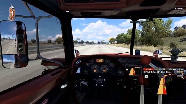 SUNDAY TRUCKIN' ! | AMERICAN TRUCK SIMULATOR | OTR TRUCKING CO. смотреть онлайн