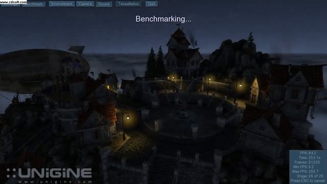 AMD Phenom II x4 955 BE Unigine Heaven v2.1 DX10 Benchmark смотреть онлайн
