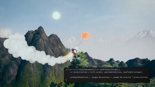 How to make a Homing Missile in Unity with Trajectory Prediction (source included) смотреть онлайн