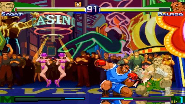 [MUGEN GAME] Hyper Street Fighter Zero by Ehnyd (UPDATE 1.1) - Sagat Playthrough