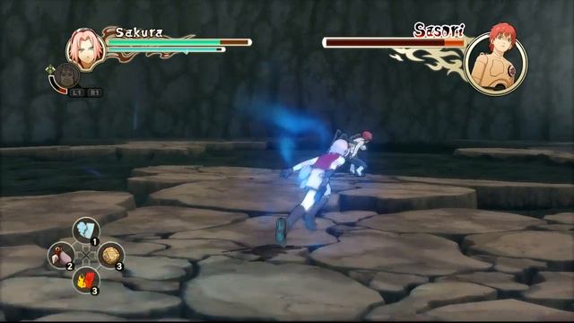 Naruto Shippuden: Ultimate Ninja Storm 2 - Sakura & Chiyo vs Sasori Boss Battle [PS3] смотреть онлайн