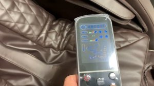 Ручное управление  Osari Comfort массажное кресло