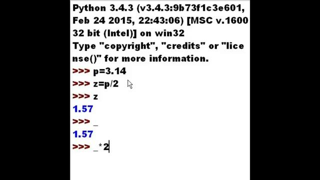 Learn to do Python Idle's underscore смотреть онлайн