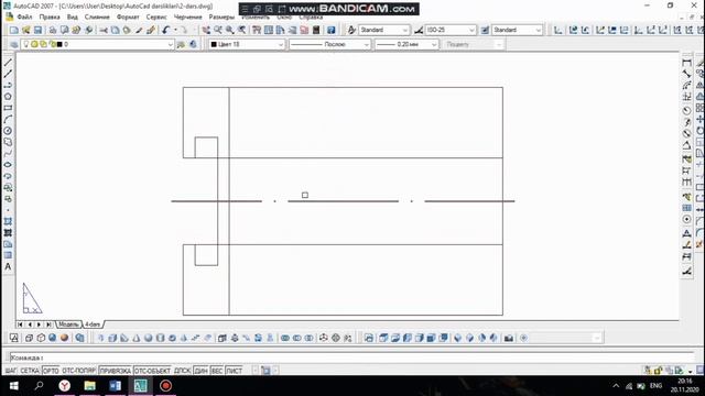 AUTOCAD // 4-DARS // ENG ZO'R LOYIHALOVCHI DASTUR // ALBATTA KO'RING... смотреть онлайн