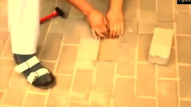 Из под земли доносились ЗВУКИ! Убрав плитку мужчина впал в ступор от того, что увидел! смотреть онлайн