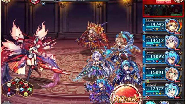 Kamihime Project - Dysnomia Phlox Rematch Floor 13 смотреть онлайн
