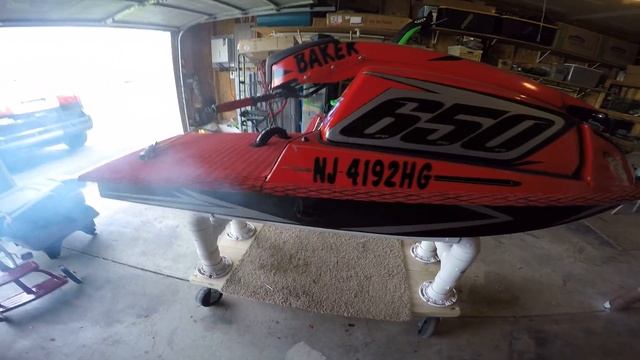 1987 Js440 flat decked with js550 jet pump with 650sx motor смотреть онлайн