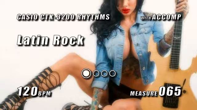 Latin Rock - RHYTHMS with ACCOMP смотреть онлайн