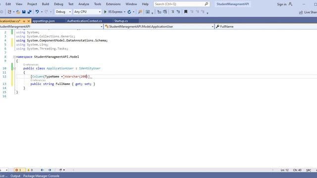 Part 6: Customize Identity User in entity framework | Angular 8/15 with .NET Core JWT Authenticatio смотреть онлайн