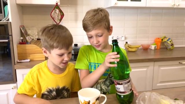 24 часа один цвет челлендж! Только желтый- Какой цвет достался Вене и Сене? смотреть онлайн