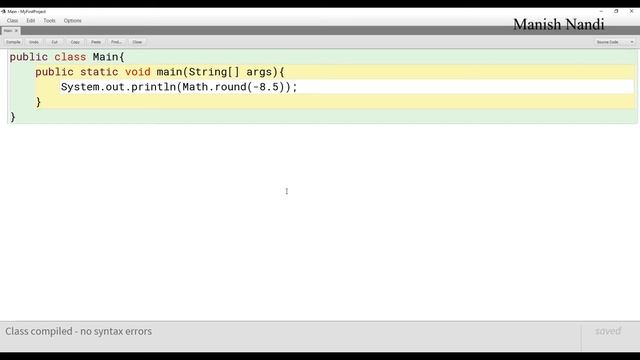 Math class in java Part II : Java For ICSE Students смотреть онлайн