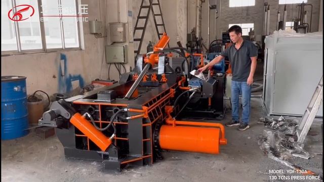 работа пакетировочного пресса Y81-125(130) ECOHYDRAULIC.mp4 смотреть онлайн