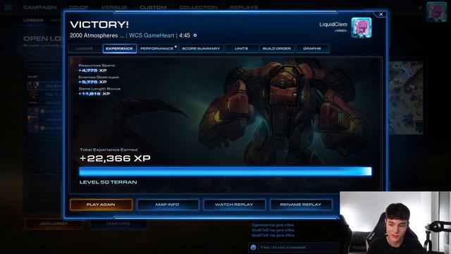 Clem Terran Live Stream StarCraft2 2022-01-04 смотреть онлайн