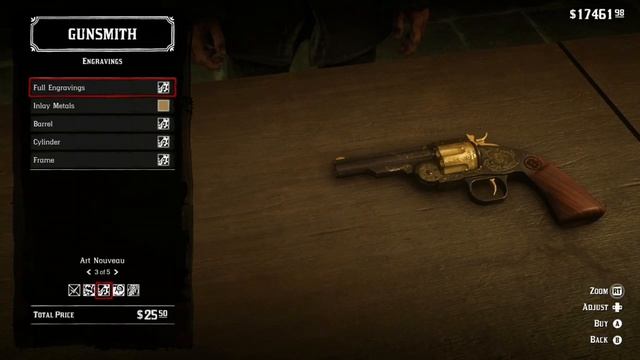 Top 3 Schofield Revolver Customization (red Dead Redemption 2)