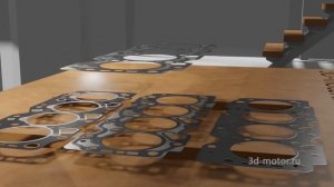 Прокладка ГБЦ. Металлическая или паронитовая.