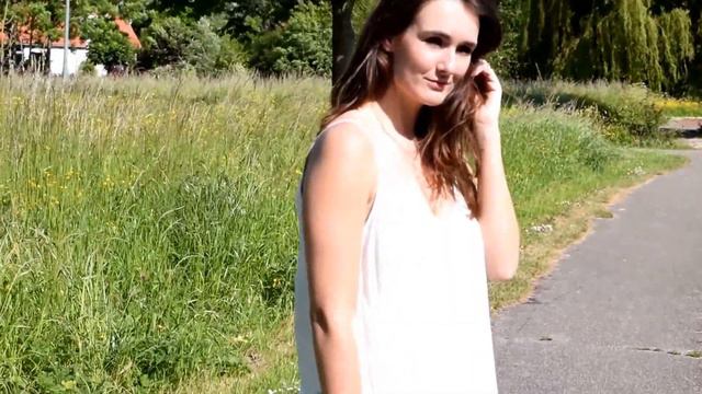 OOTD / Outfit Of The Day : White Lace Romper & Tan Sandals – Summer