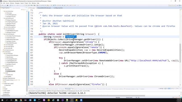 Selenium Framework - Part 43 - Running Selenium tests in Docker - Learn in 20 mins смотреть онлайн