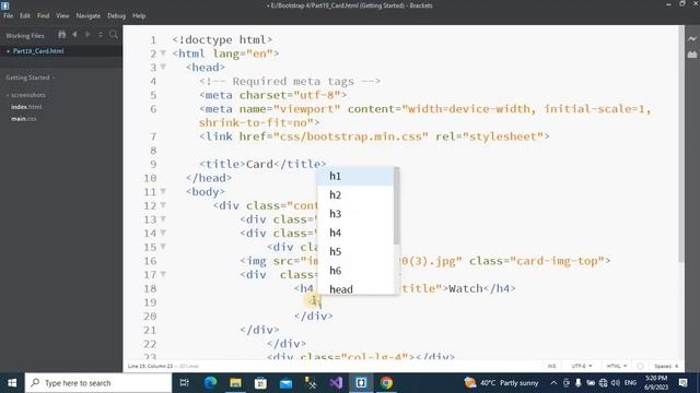 Part 20 | Responsive Cards In Bootstrap 4 | Cards in Bootstrap | How To Use Card In Bootstrap 4 смотреть онлайн