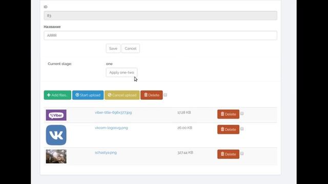 загрузка файлов с помощью jQueryFileUpload с серверной частью на Laravel - реализация вложений смотреть онлайн