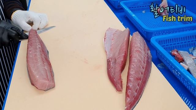 참치회 , 방어회 , 오도로 , 소방어 , bluefin tuna , yellowtail смотреть онлайн