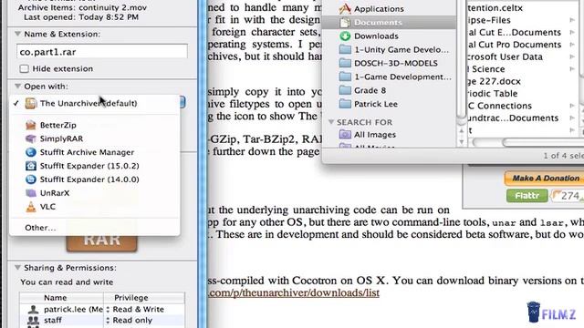  How to Open any RAR File on a Mac  смотреть онлайн